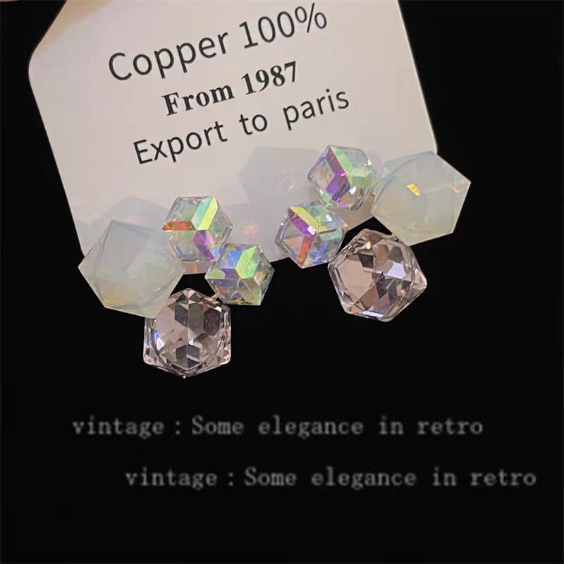 Crystal pink Earings