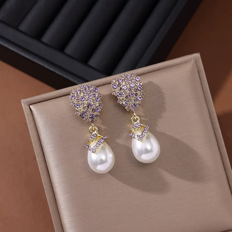Long Pearl Earings