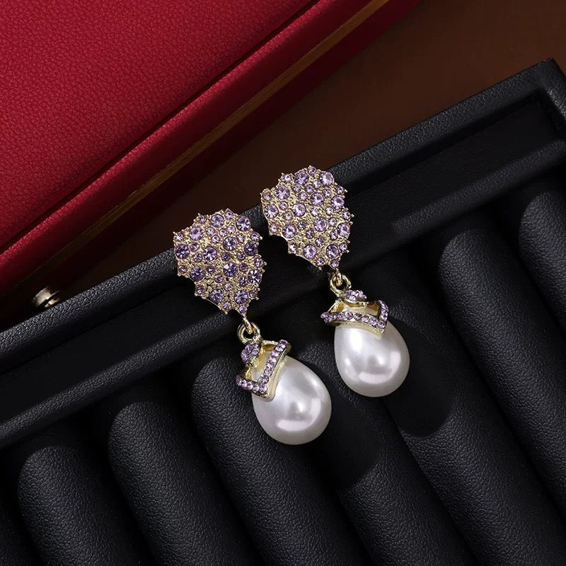 Long Pearl Earings
