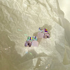 Multishade Crystal Shape Earings