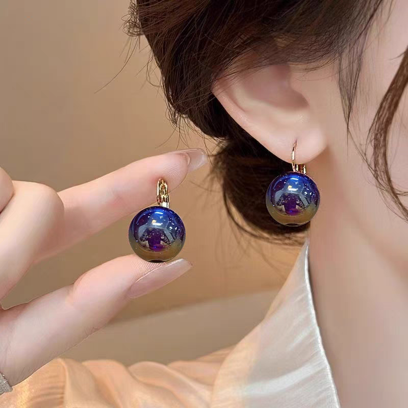 Multicolor Round Earings