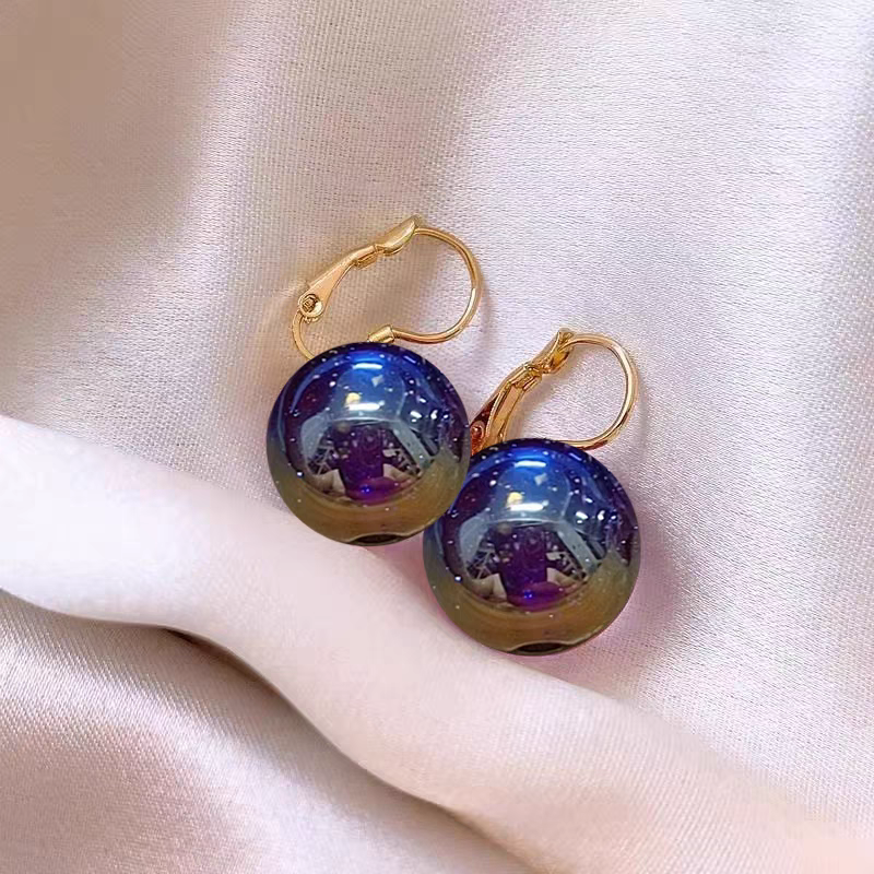 Multicolor Round Earings