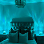 Ocean Wave Projector Lamp – Aurora Water Ripple Night Light for Bedroom