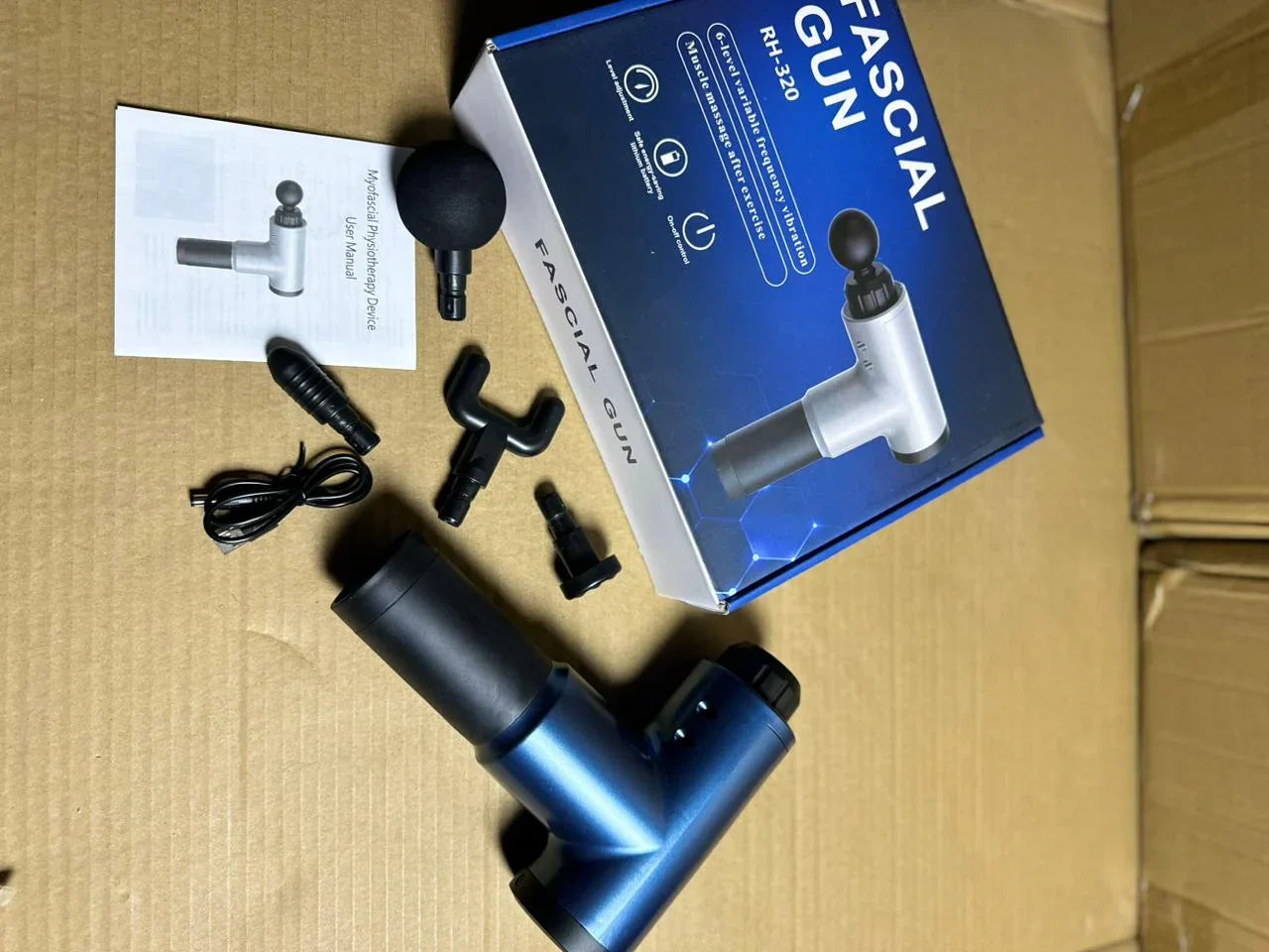 Portable Deep Tissue Percussion Massager with 6 Speeds (Original) | Powerful & Long-Lasting Massager