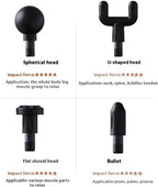 Deep Tissue Massager Gun, Hard to Reach Areas Back, Shoulders, Feet, Neck, Waist