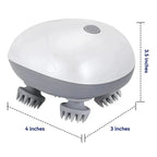 Electric Cat Massager Body Shoulder Leg Arm Neck Deep Tissue Head Scalp Massage