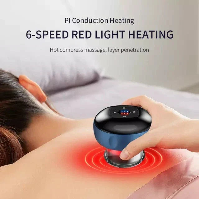 Electric Cupping Massager Therapy Machine Infrared Vacuum Cupping Cups