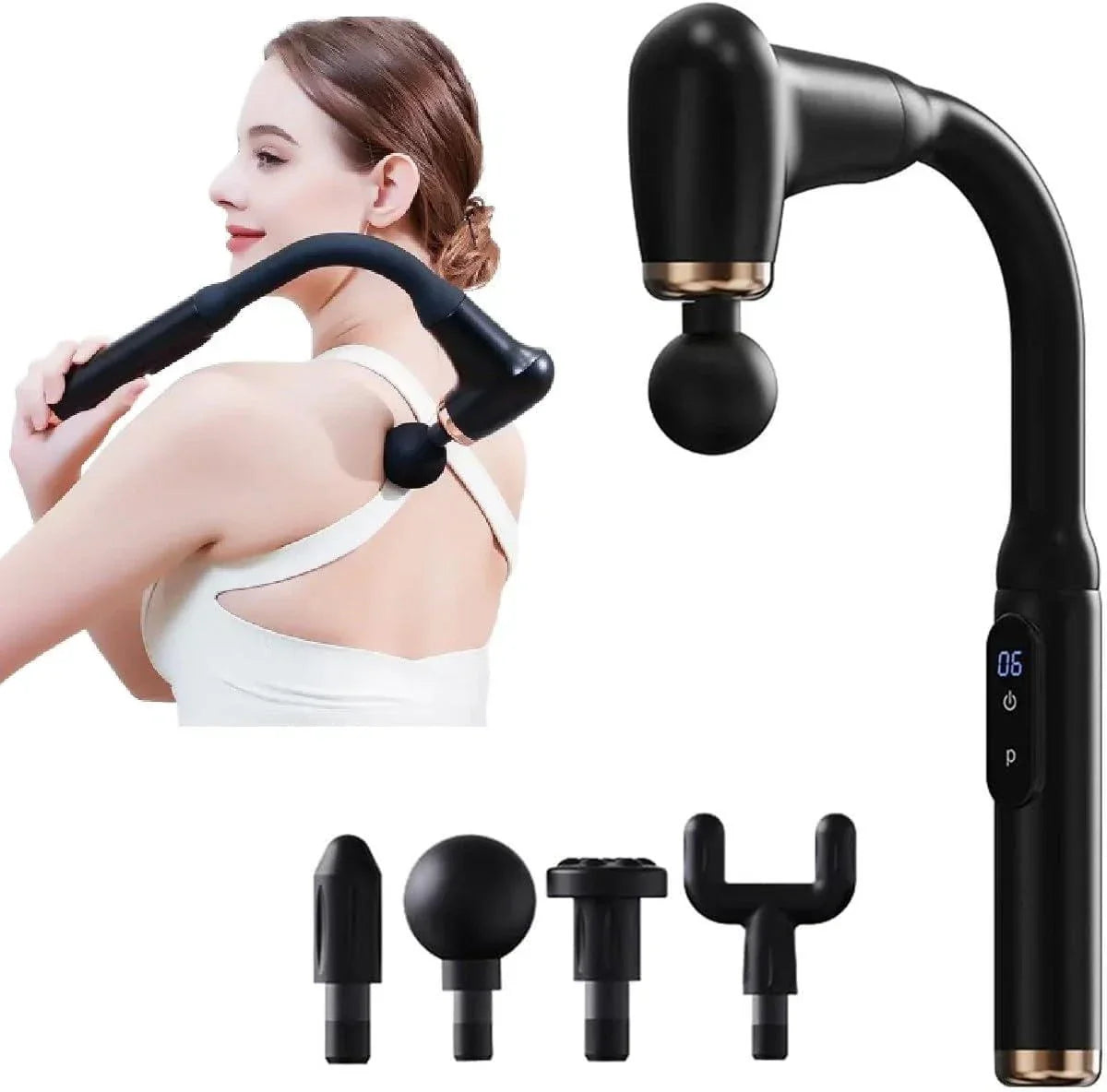 Deep Tissue Massage Gun | 14 Days Warranty | Allowed to Open Parcel